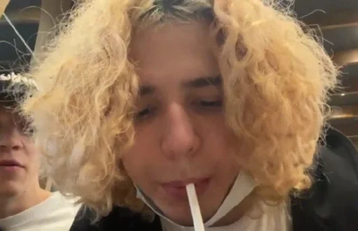 person human face hairpiece