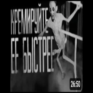 Sticker Кремируйте её быстрее! - 10