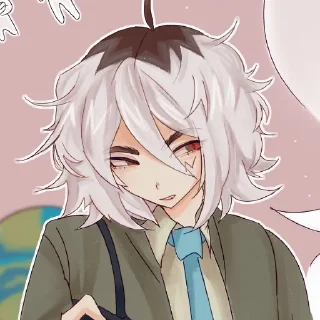 Sticker ﾟ◌ Адам by ⇢ @AconiteRPG ⸙‌˖۪ - 1