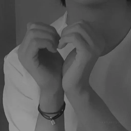 person black and white fashion accessory