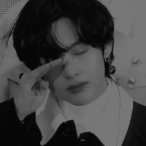 Человек человеческое лицо черно-белый