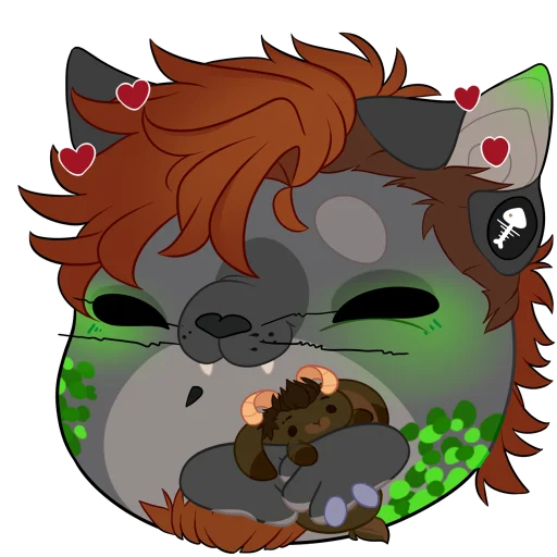 Стикер AdanDemonCat - 1