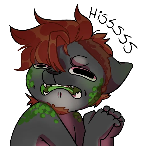 Sticker AdanDemonCat - 1