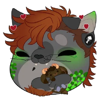 Sticker AdanTheDemonCat - 11