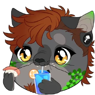 Sticker AdanTheDemonCat - 8