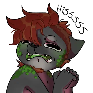 Sticker AdanTheDemonCat - 3