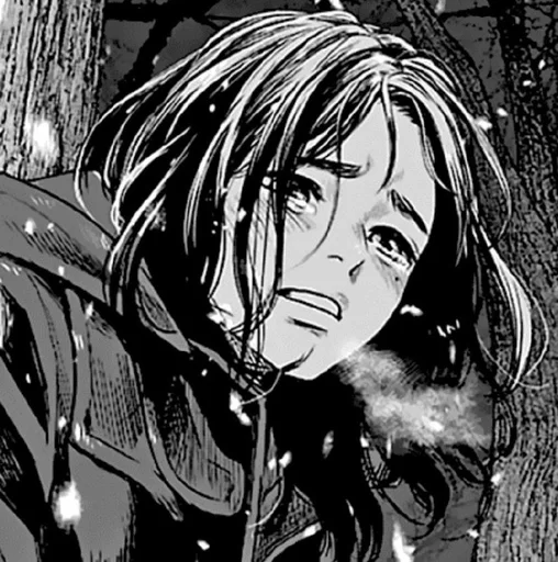 anime sketch human face