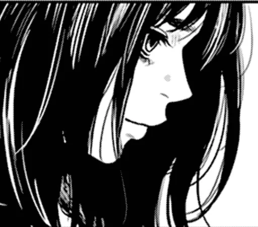 эскиз аниме иллюстрация