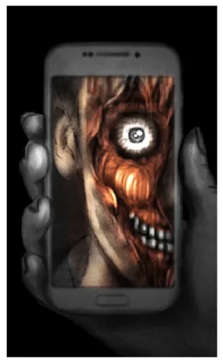 Стикер Horror ghosts👻 - 3