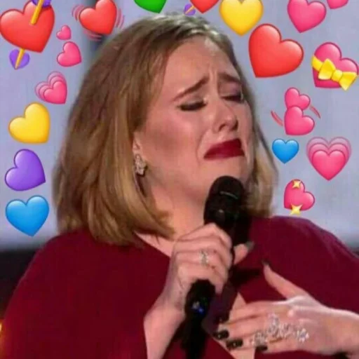 Sticker AdeleBlueAdkins - 1