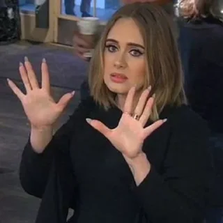 Стикер Adele @OWLLAX - 8