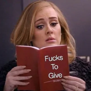 Стикер Adele @OWLLAX - 2