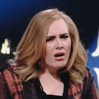 Стикер Adele @OWLLAX - 4