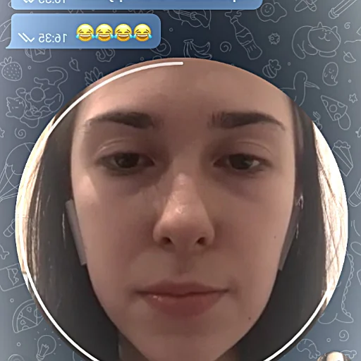 СМС человеческое лицо скриншот