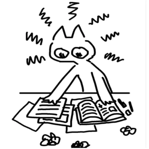 Стикер Adhd_kitty_u - 1