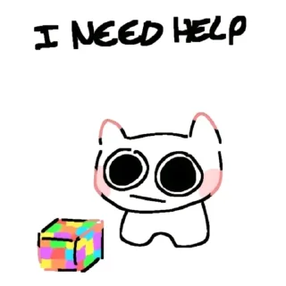 Стикер Adhd kitty U @TarhunTrahun - 3