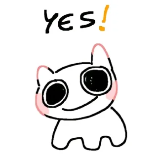 Стикер Adhd kitty U @TarhunTrahun - 9