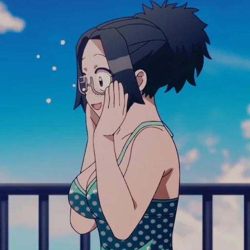 небо аниме человеческое лицо