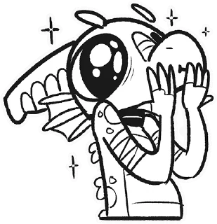 Стикер Adorabold - 1