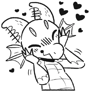 Стикер Adorabold - 8