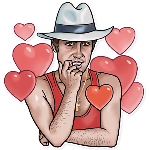 hat drawing human face