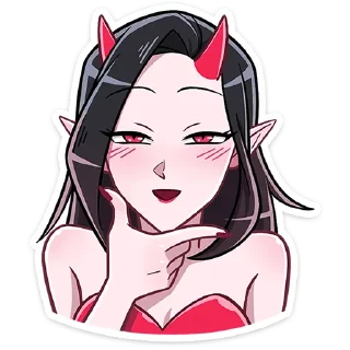 Стикер Адская парочка @Nyasticks - 5