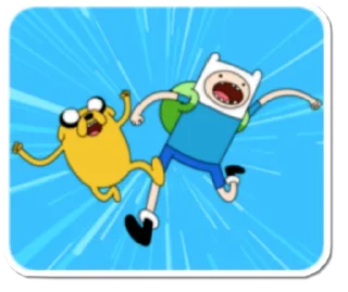 Sticker Adventure Time - 1