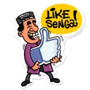 Стикер Afisha.uz Tashmurad - 3