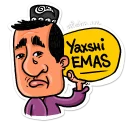 Стикер Afisha.uz Tashmurad - 4