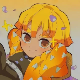 Стикер 🌻Zenitsu Agatsuma🌻 - 8