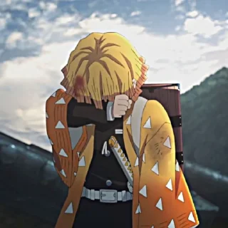 Стикер 🌻Zenitsu Agatsuma🌻 - 1