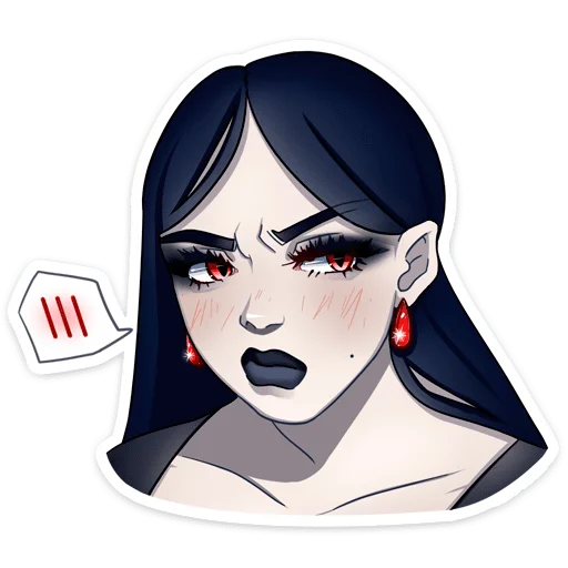 Sticker Агата @nyasticks - 7