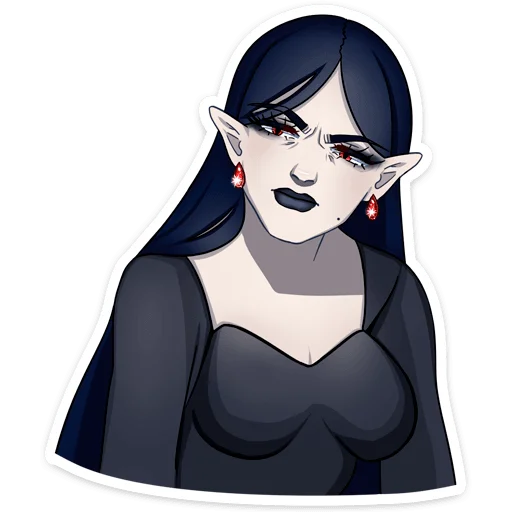 Sticker Агата @nyasticks - 4