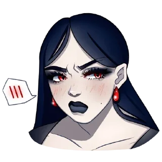 Стикер Агата - @evangelioncik - 11