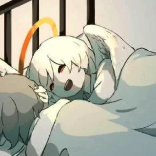 Стикер 【🪽】𝐀𝐧𝐠𝐞𝐥𝐬 〣 @PivAnStiSOSI - 3