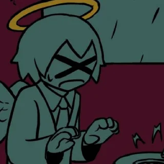 Стикер 【🪽】𝐀𝐧𝐠𝐞𝐥𝐬 〣 @PivAnStiSOSI - 8