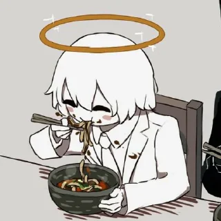 Стикер 【🪽】𝐀𝐧𝐠𝐞𝐥𝐬 〣 @PivAnStiSOSI - 5