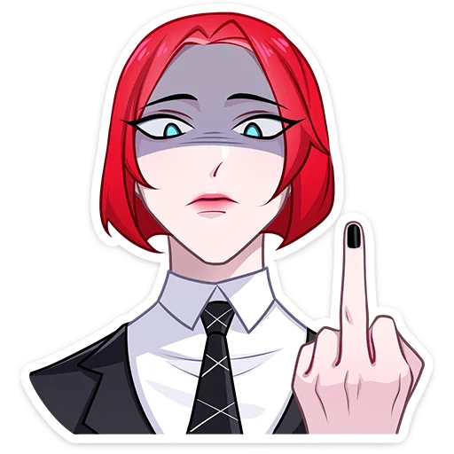 Sticker Агенты @nyasticks - 6