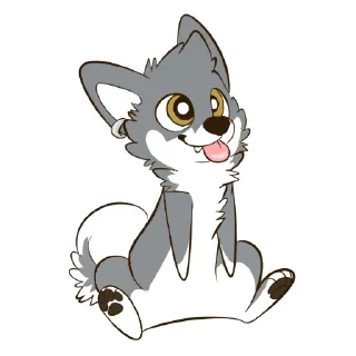 Стикер Agonisuto The SharOlf by @AgonicWorthyFate - 4