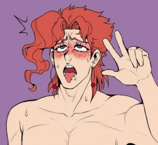 Jojo ahegao - illustration