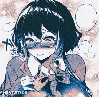 Стикер Ahegao Faces @hentstick - 3