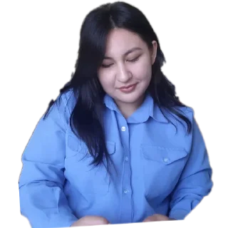 Sticker Ахуенная булочка - 1