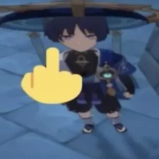 Sticker Genshin 1 - 10