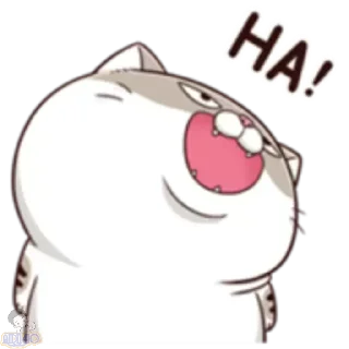 Sticker meowww demuk - 4