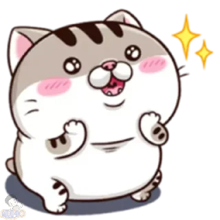 Sticker meowww demuk - 7