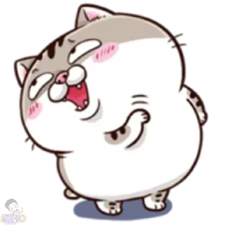 Sticker meowww demuk - 2