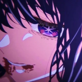 Стикер ᴀɪ ʜᴏsʜɪɴᴏ🌌 @OshiNoKo_wc - 8