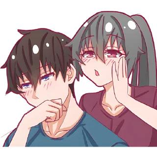 Sticker Айко-чан @Nyasticks - 7