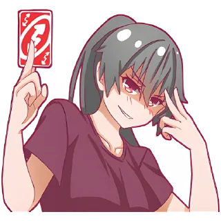 Sticker Айко-чан @Nyasticks - 2