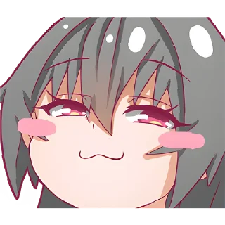 Sticker Айко-чан @Nyasticks - 9